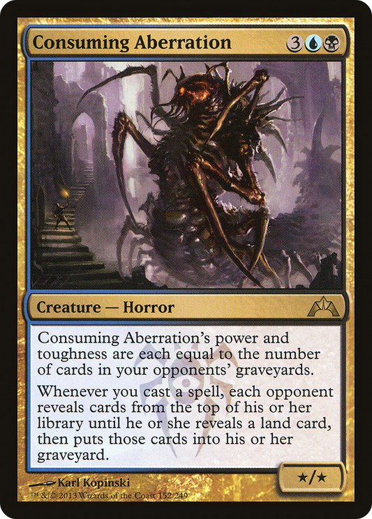 Consuming Aberration (GTC-152) - Gatecrash - Premium MTG Single from Wizards of the Coast - Just $0.09! Shop now at Game Crave Tournament Store
