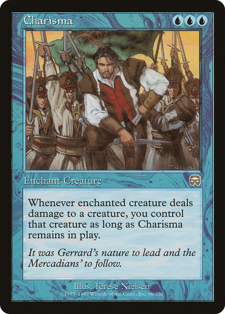 Charisma (MMQ-066) - Mercadian Masques - Premium MTG Single from Wizards of the Coast - Just $2.11! Shop now at Game Crave Tournament Store