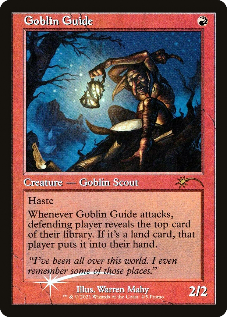 Goblin Guide (PLG21-004) - Love Your LGS 2021 Foil - Premium MTG Single from Wizards of the Coast - Just $0.15! Shop now at Game Crave Tournament Store