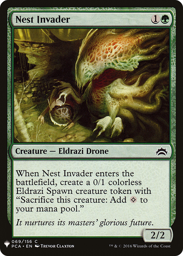 Nest Invader (MB1-1277) - Mystery Booster - Premium MTG Single from Wizards of the Coast - Just $0.08! Shop now at Game Crave Tournament Store
