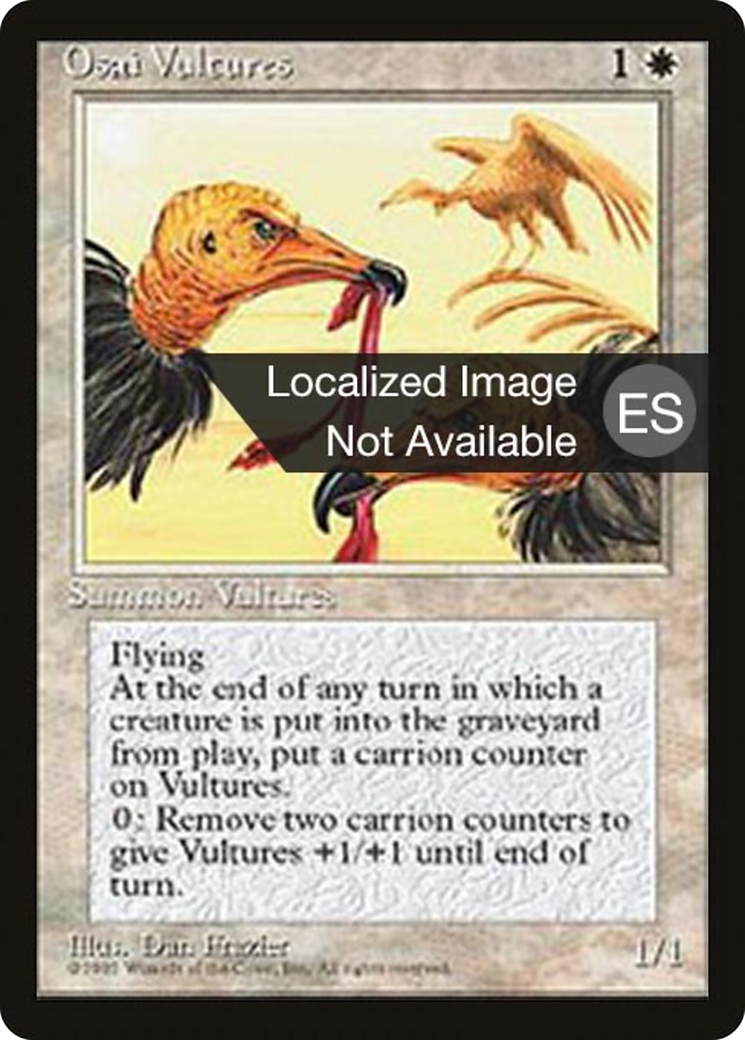 Osai Vultures (4BB-038) - Fourth Edition Foreign Black Border - Premium MTG Single from Wizards of the Coast - Just $0.24! Shop now at Game Crave Tournament Store