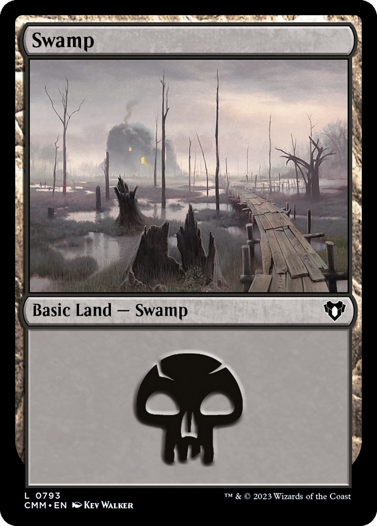 Swamp (CMM-793) - Commander Masters - Premium MTG Single from Wizards of the Coast - Just $0.08! Shop now at Game Crave Tournament Store