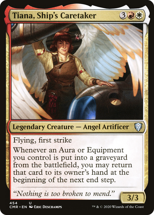 Tiana, Ship's Caretaker (CMR-454) - Commander Legends - Premium MTG Single from Wizards of the Coast - Just $0.08! Shop now at Game Crave Tournament Store