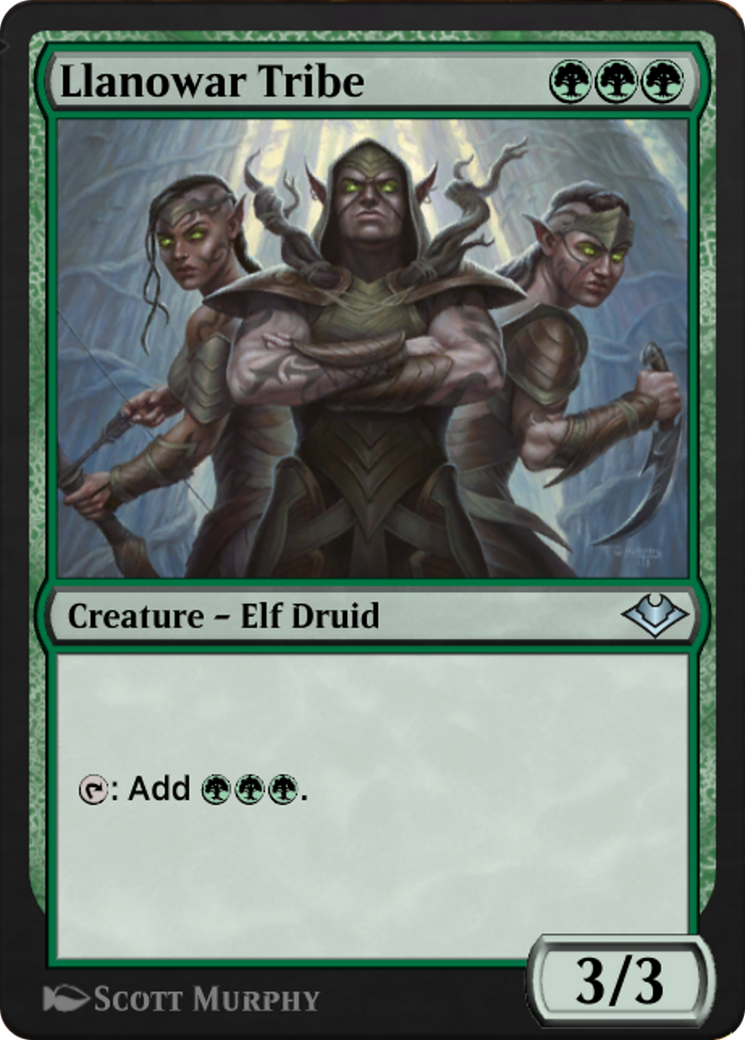 Llanowar Tribe (J21-598) - Jumpstart: Historic Horizons - Premium MTG Single from Wizards of the Coast - Just $0! Shop now at Game Crave Tournament Store