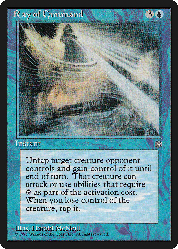Ray of Command (ICE-092) - Ice Age - Premium MTG Single from Wizards of the Coast - Just $0.08! Shop now at Game Crave Tournament Store