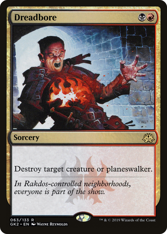 Dreadbore (GK2-063) - RNA Guild Kit - Premium MTG Single from Wizards of the Coast - Just $0.46! Shop now at Game Crave Tournament Store
