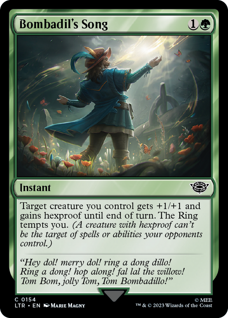 Bombadil's Song (LTR-154) - The Lord of the Rings: Tales of Middle-earth - Premium MTG Single from Wizards of the Coast - Just $0.08! Shop now at Game Crave Tournament Store