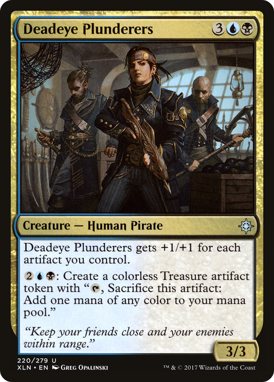 Deadeye Plunderers (XLN-220) - Ixalan - Premium MTG Single from Wizards of the Coast - Just $0.08! Shop now at Game Crave Tournament Store
