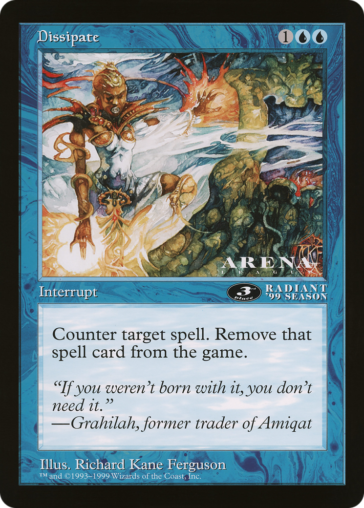 Dissipate (OLEP-081) - Oversized League Prizes - Premium MTG Single from Wizards of the Coast - Just $0! Shop now at Game Crave Tournament Store