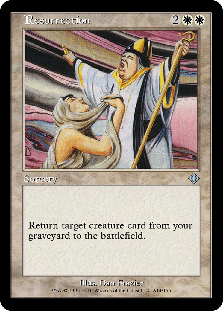 Resurrection (TD0-A14) - Magic Online Theme Decks - Premium MTG Single from Wizards of the Coast - Just $0! Shop now at Game Crave Tournament Store