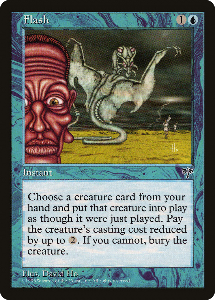 Flash (MIR-066) - Mirage - Premium MTG Single from Wizards of the Coast - Just $0.69! Shop now at Game Crave Tournament Store