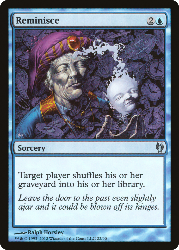 Reminisce (DDJ-022) - Duel Decks: Izzet vs. Golgari - Premium MTG Single from Wizards of the Coast - Just $0.25! Shop now at Game Crave Tournament Store