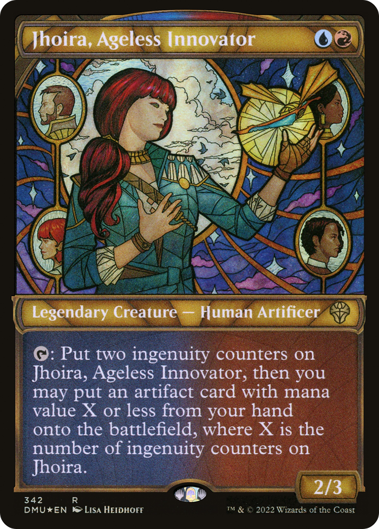 Jhoira, Ageless Innovator (DMU-342) - Dominaria United: (Showcase) Foil - Premium MTG Single from Wizards of the Coast - Just $0.08! Shop now at Game Crave Tournament Store