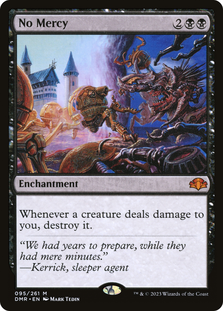 No Mercy (DMR-095) - Dominaria Remastered Foil - Premium MTG Single from Wizards of the Coast - Just $3.65! Shop now at Game Crave Tournament Store
