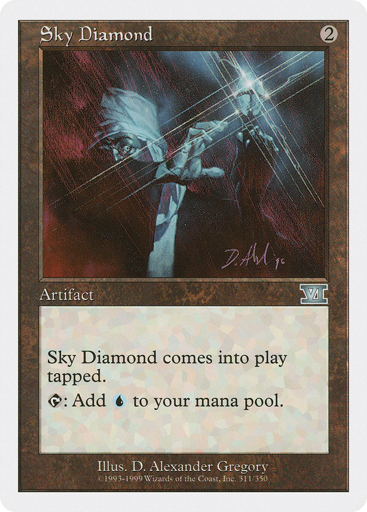 Sky Diamond (6ED-311) - Classic Sixth Edition - Premium MTG Single from Wizards of the Coast - Just $0.08! Shop now at Game Crave Tournament Store