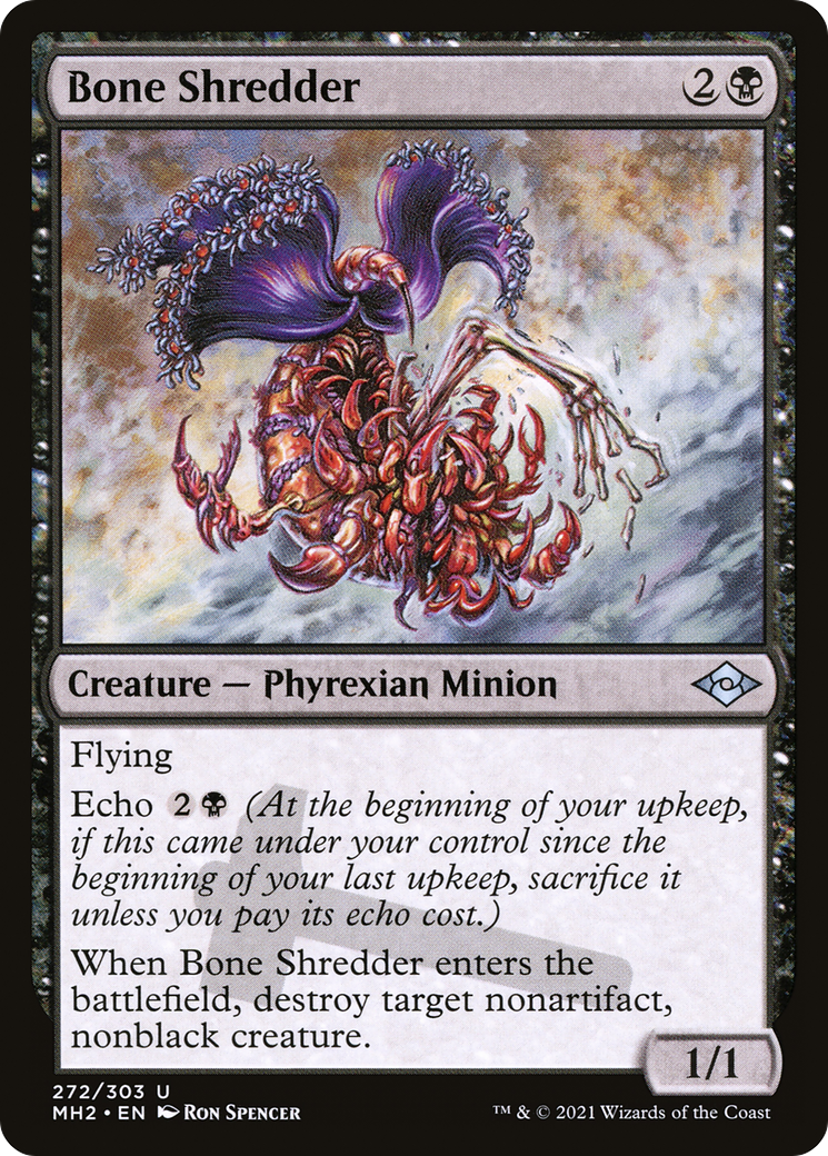 Bone Shredder (MH2-272) - Modern Horizons 2 - Premium MTG Single from Wizards of the Coast - Just $0.08! Shop now at Game Crave Tournament Store