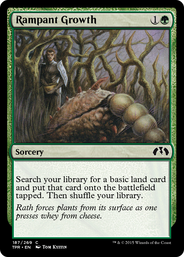Rampant Growth (TPR-187) - Tempest Remastered - Premium MTG Single from Wizards of the Coast - Just $0! Shop now at Game Crave Tournament Store