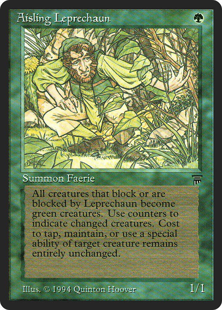 Aisling Leprechaun (LEG-173) - Legends - Premium MTG Single from Wizards of the Coast - Just $0.08! Shop now at Game Crave Tournament Store
