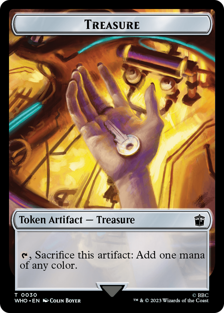 Treasure (TWHO-030) - Doctor Who Tokens - Premium MTG Single from Wizards of the Coast - Just $0! Shop now at Game Crave Tournament Store