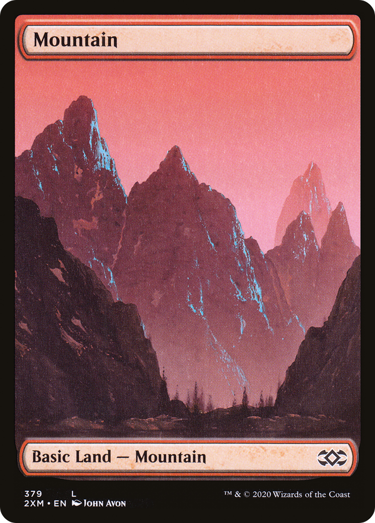 Mountain (2XM-379) - Double Masters - Premium MTG Single from Wizards of the Coast - Just $0.39! Shop now at Game Crave Tournament Store