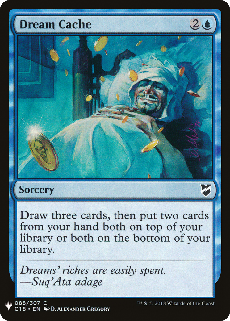 Dream Cache (MB1-359) - Mystery Booster - Premium MTG Single from Wizards of the Coast - Just $0.08! Shop now at Game Crave Tournament Store