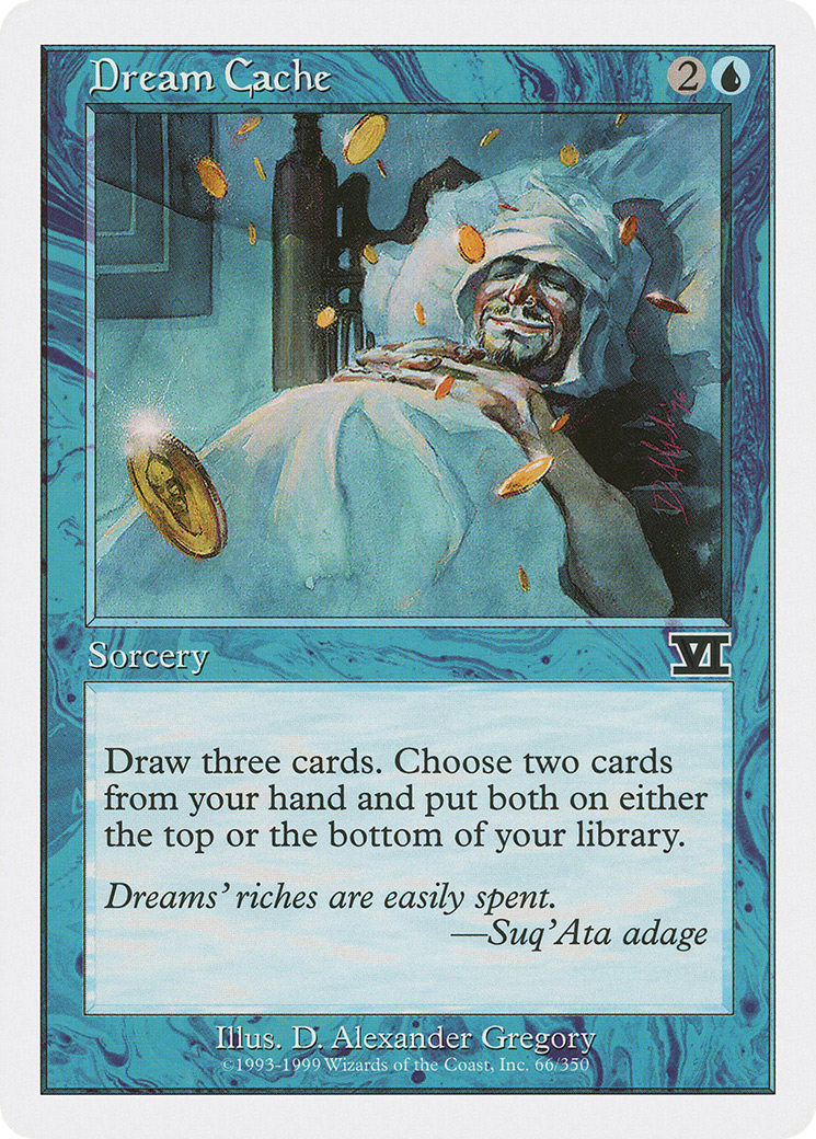 Dream Cache (6ED-066) - Classic Sixth Edition - Premium MTG Single from Wizards of the Coast - Just $0.08! Shop now at Game Crave Tournament Store