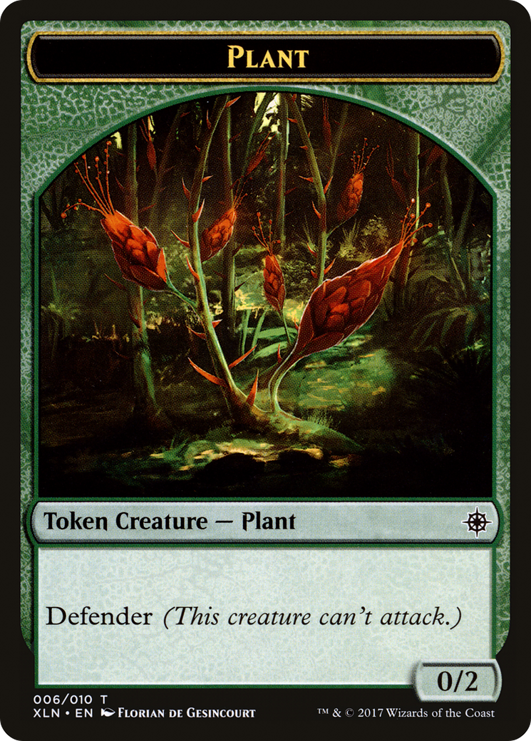 Plant (TXLN-006) - Ixalan Tokens - Premium MTG Single from Wizards of the Coast - Just $0.11! Shop now at Game Crave Tournament Store