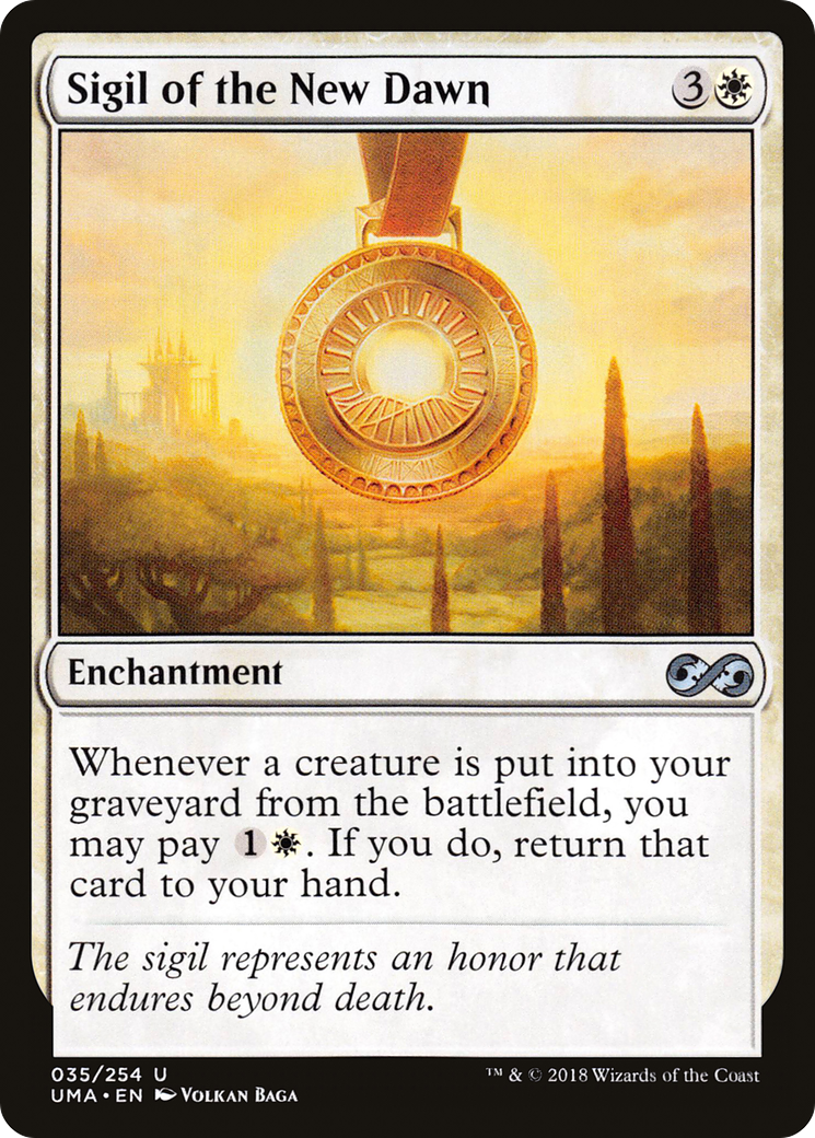 Sigil of the New Dawn (UMA-035) - Ultimate Masters Foil - Premium MTG Single from Wizards of the Coast - Just $0.08! Shop now at Game Crave Tournament Store