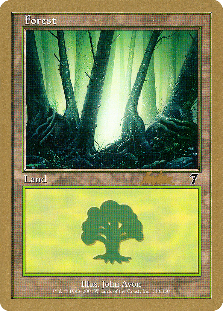 Forest (WC02-BK330) - World Championship Decks 2002 - Premium MTG Single from Wizards of the Coast - Just $1.01! Shop now at Game Crave Tournament Store