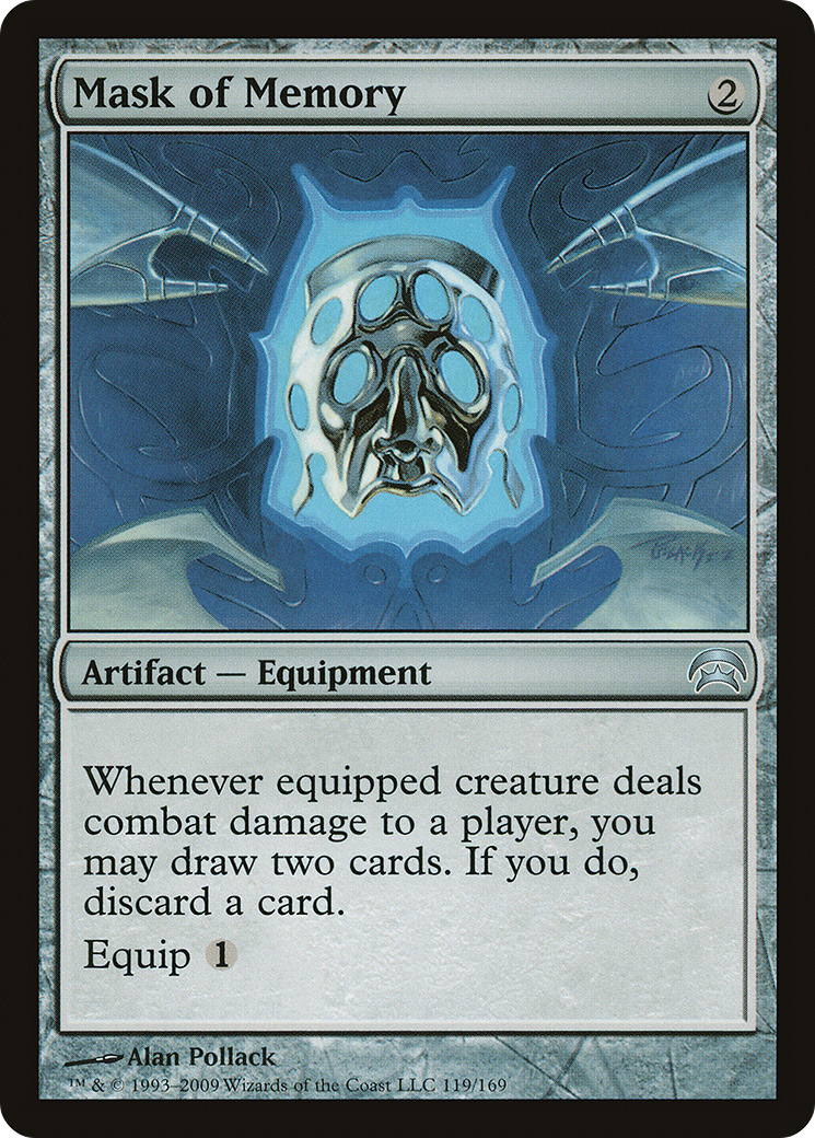 Mask of Memory (HOP-119) - Planechase - Premium MTG Single from Wizards of the Coast - Just $0.08! Shop now at Game Crave Tournament Store
