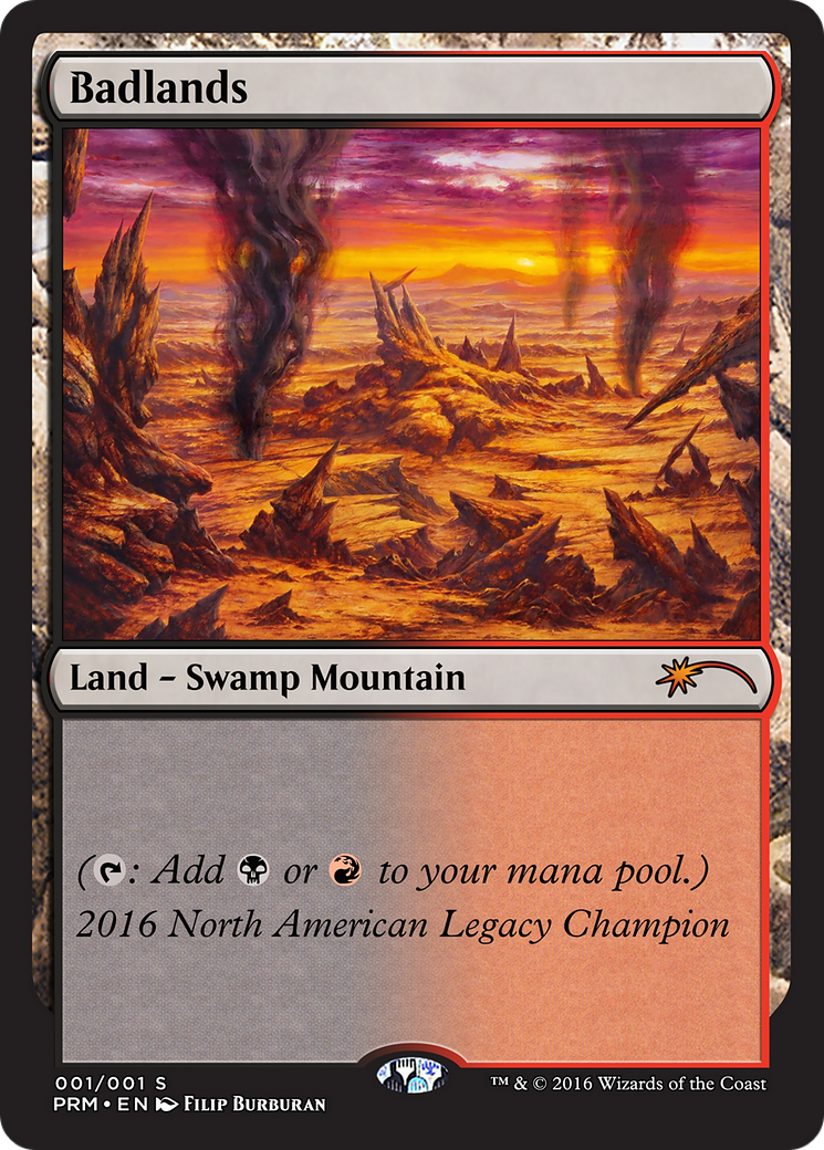 Badlands (OLGC-2016NA) - Legacy Championship - Premium MTG Single from Wizards of the Coast - Just $0! Shop now at Game Crave Tournament Store