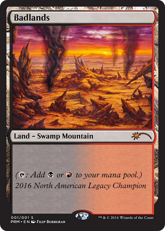 Badlands (OLGC-2016NA) - Legacy Championship - Premium MTG Single from Wizards of the Coast - Just $0! Shop now at Game Crave Tournament Store