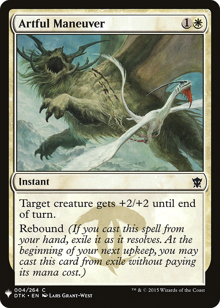 Artful Maneuver (MB1-028) - Mystery Booster - Premium MTG Single from Wizards of the Coast - Just $0.08! Shop now at Game Crave Tournament Store