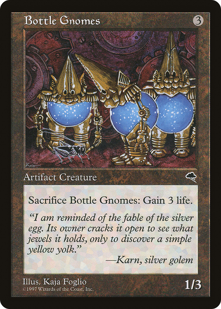 Bottle Gnomes (TMP-278) - Tempest - Premium MTG Single from Wizards of the Coast - Just $0.10! Shop now at Game Crave Tournament Store