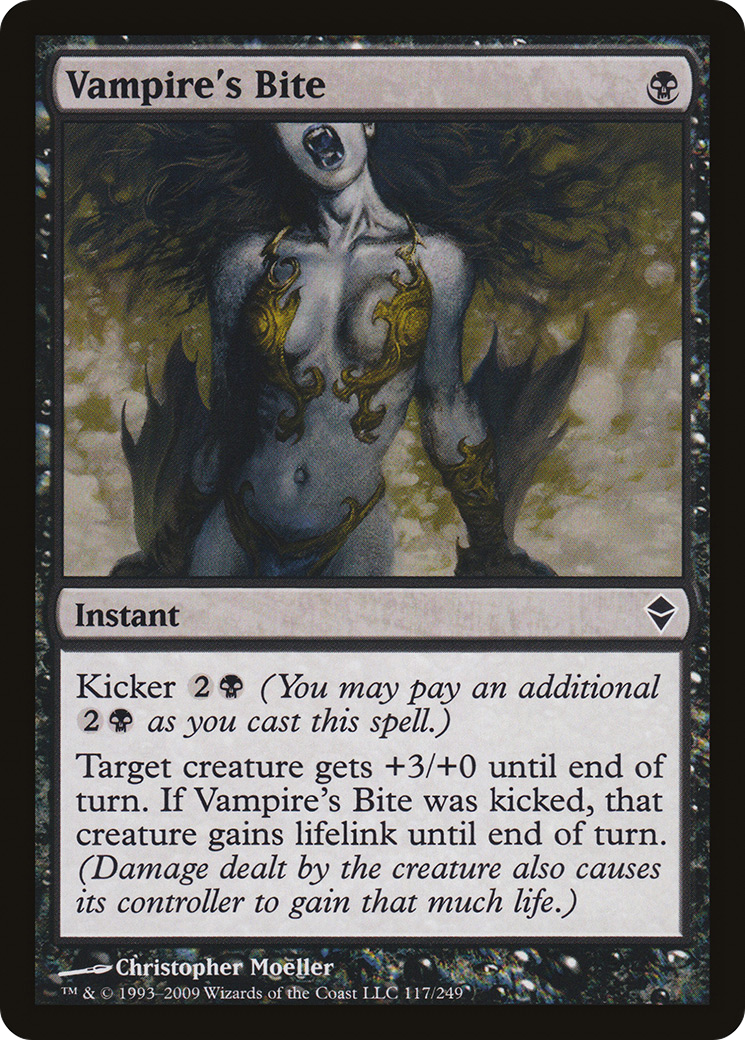 Vampire's Bite (ZEN-117) - Zendikar - Premium MTG Single from Wizards of the Coast - Just $0.08! Shop now at Game Crave Tournament Store