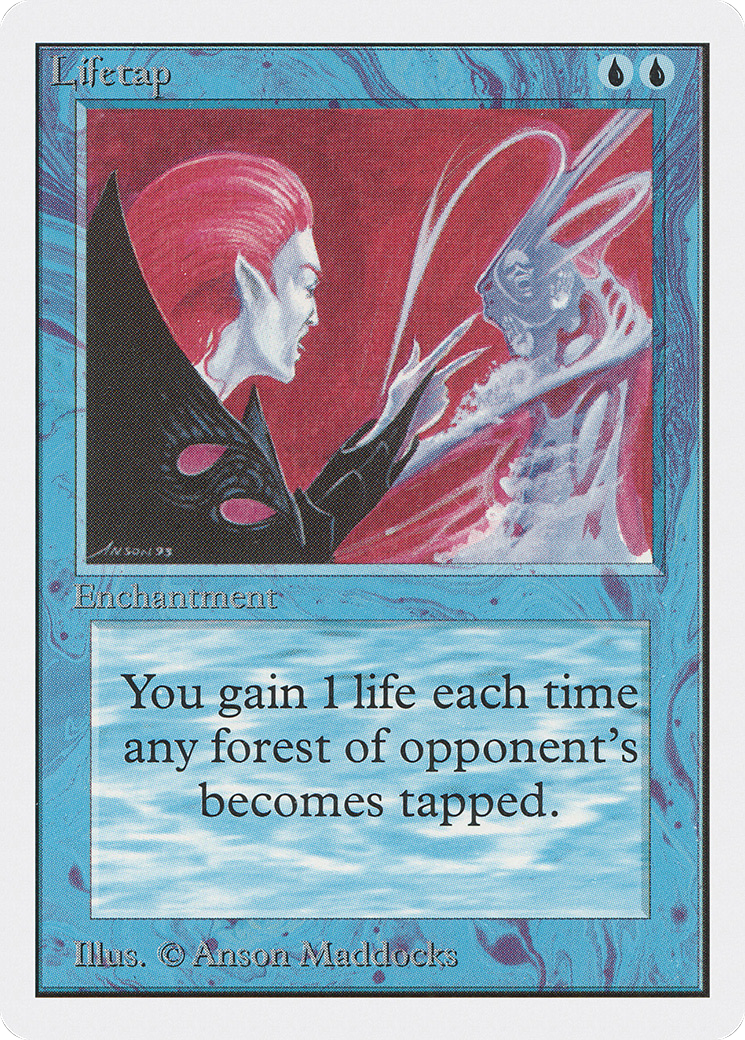 Lifetap (2ED-062) - Unlimited Edition - Premium MTG Single from Wizards of the Coast - Just $0.70! Shop now at Game Crave Tournament Store