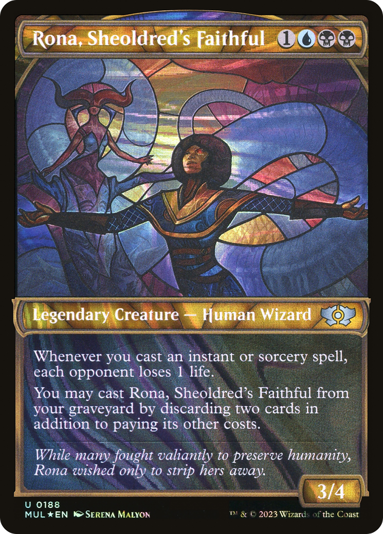 Rona, Sheoldred's Faithful (MUL-188) - Multiverse Legends: (Showcase) Foil - Premium MTG Single from Wizards of the Coast - Just $0.08! Shop now at Game Crave Tournament Store