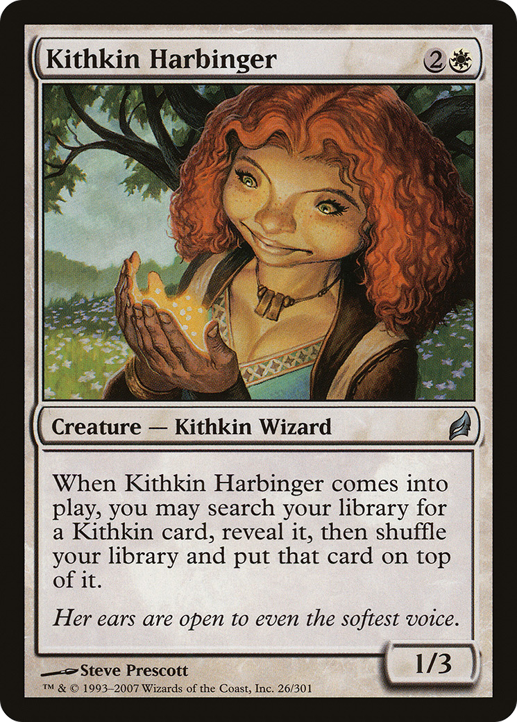 Kithkin Harbinger (LRW-026) - Lorwyn - Premium MTG Single from Wizards of the Coast - Just $0.08! Shop now at Game Crave Tournament Store