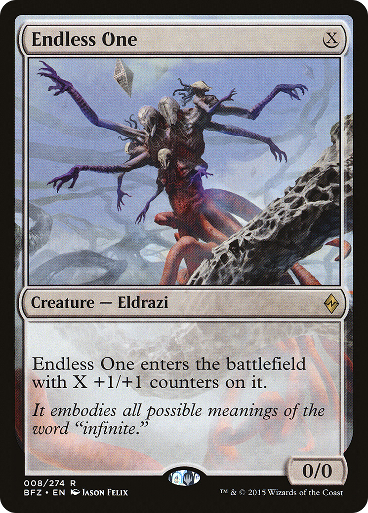 Endless One (BFZ-008) - Battle for Zendikar - Premium MTG Single from Wizards of the Coast - Just $0.09! Shop now at Game Crave Tournament Store