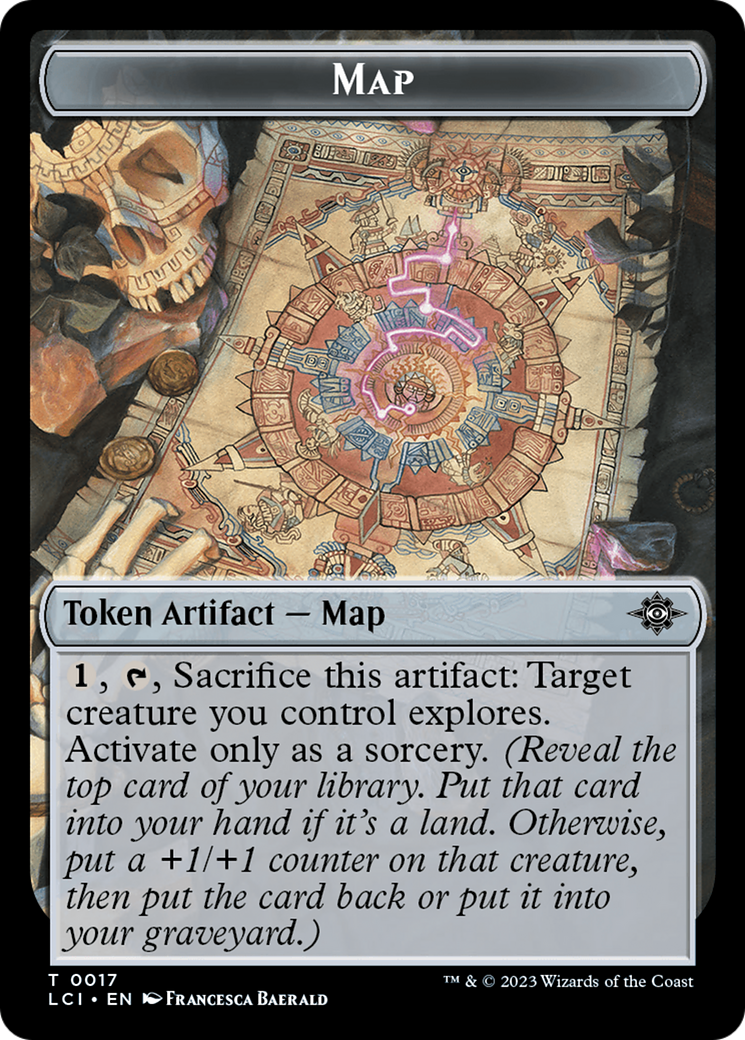 Map (TLCI-017) - The Lost Caverns of Ixalan Tokens Foil - Premium MTG Single from Wizards of the Coast - Just $0! Shop now at Game Crave Tournament Store