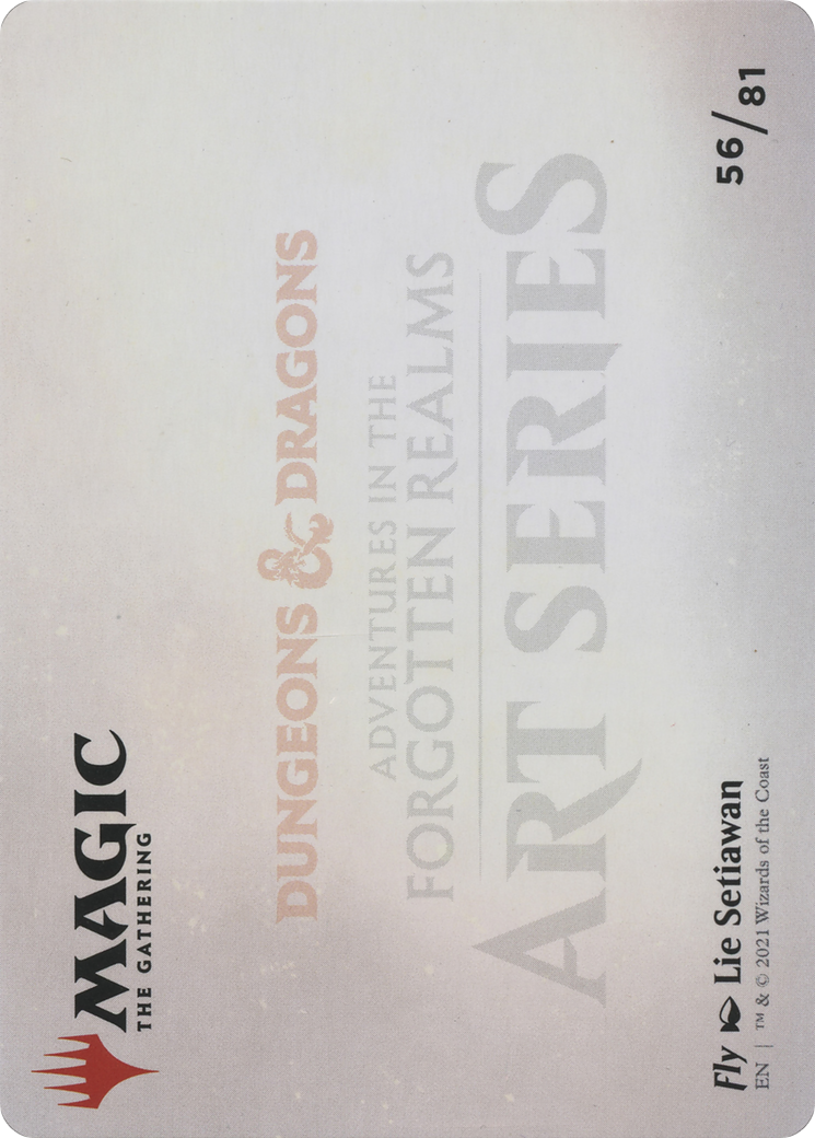 Fly // Fly (AAFR-056) - Adventures in the Forgotten Realms Art Series (Borderless) - Premium MTG Single from Wizards of the Coast - Just $0! Shop now at Game Crave Tournament Store