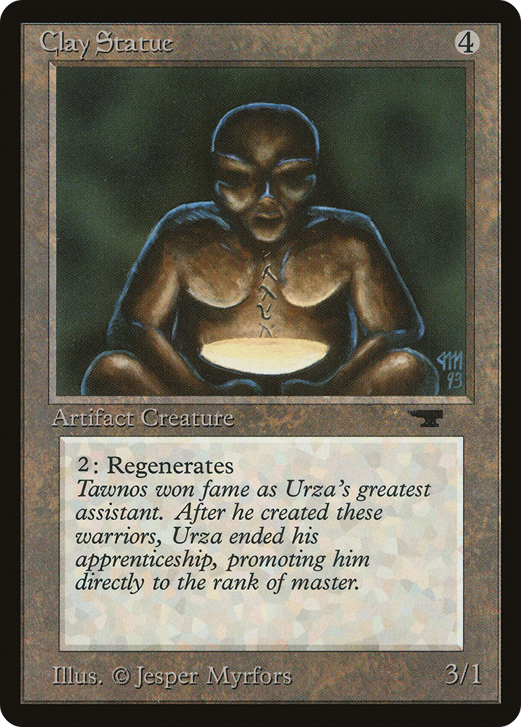 Clay Statue (ATQ-044) - Antiquities - Premium MTG Single from Wizards of the Coast - Just $0.11! Shop now at Game Crave Tournament Store
