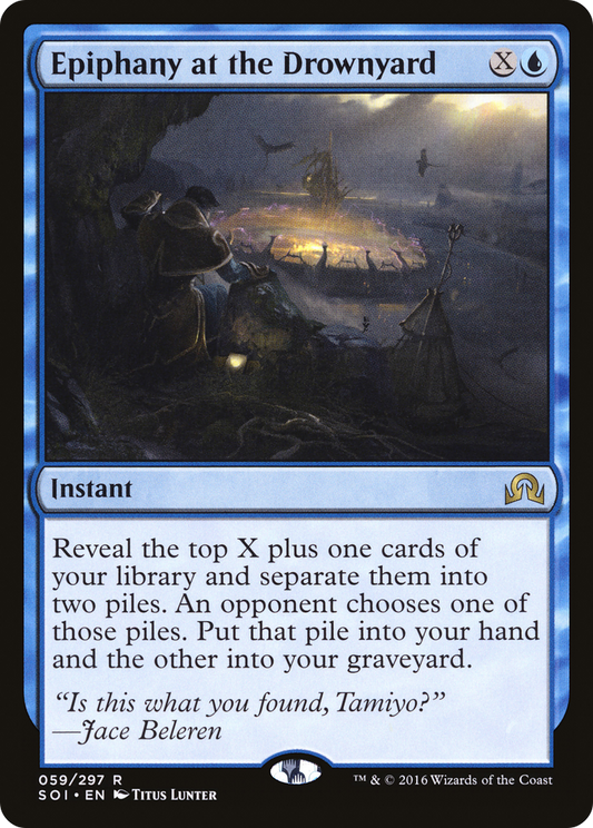 Epiphany at the Drownyard (SOI-059) - Shadows over Innistrad - Premium MTG Single from Wizards of the Coast - Just $0.08! Shop now at Game Crave Tournament Store