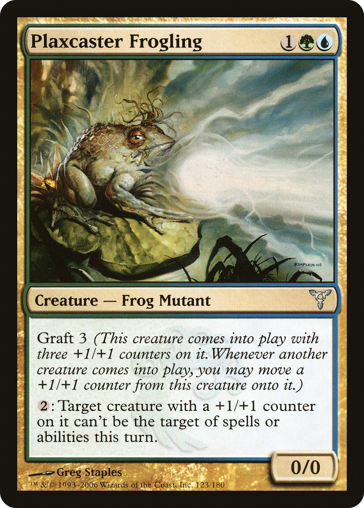 Plaxcaster Frogling (DIS-123) - Dissension - Premium MTG Single from Wizards of the Coast - Just $0.29! Shop now at Game Crave Tournament Store