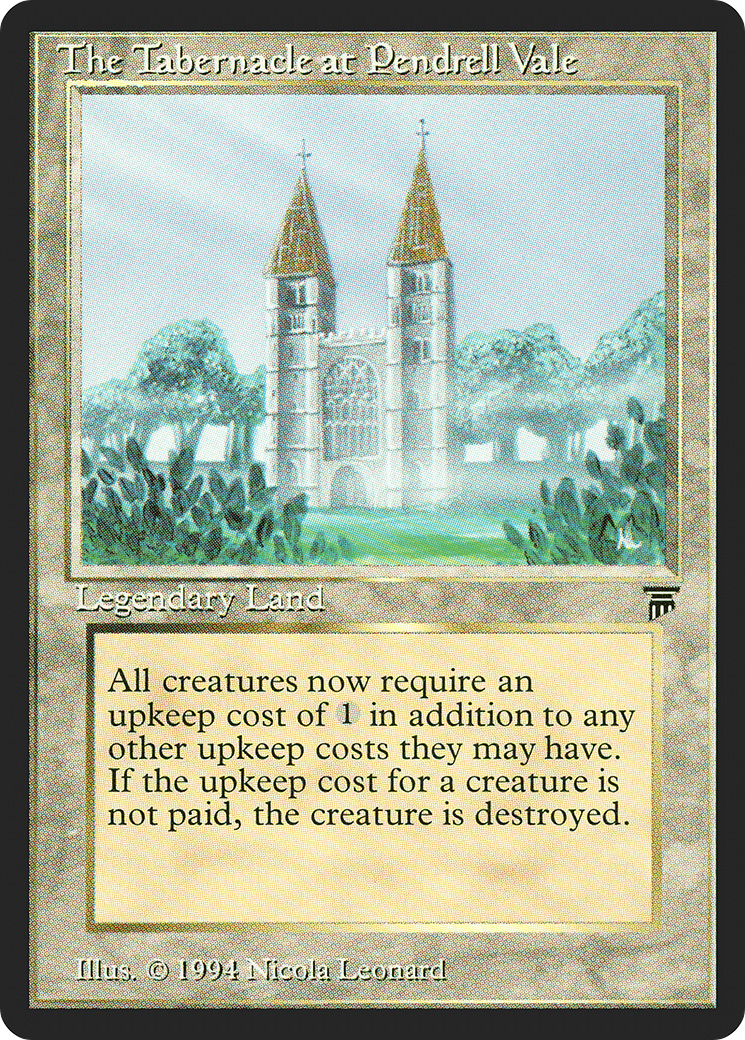 The Tabernacle at Pendrell Vale (LEG-307) - Legends - Premium MTG Single from Wizards of the Coast - Just $648! Shop now at Game Crave Tournament Store