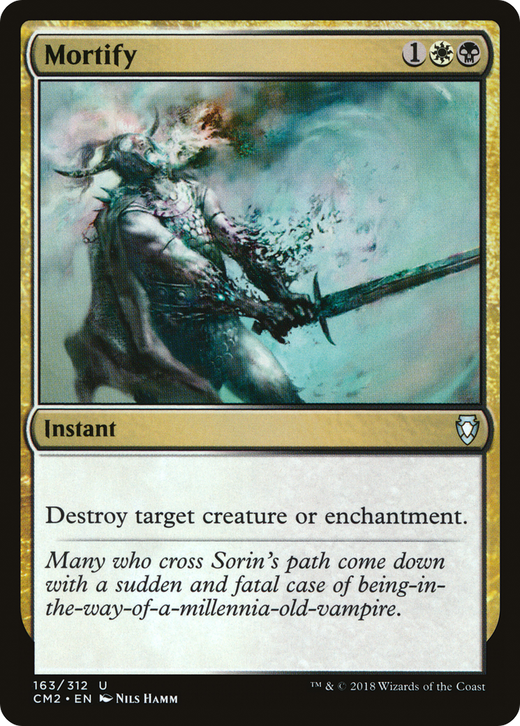Mortify (CM2-163) - Commander Anthology Volume II - Premium MTG Single from Wizards of the Coast - Just $0.20! Shop now at Game Crave Tournament Store