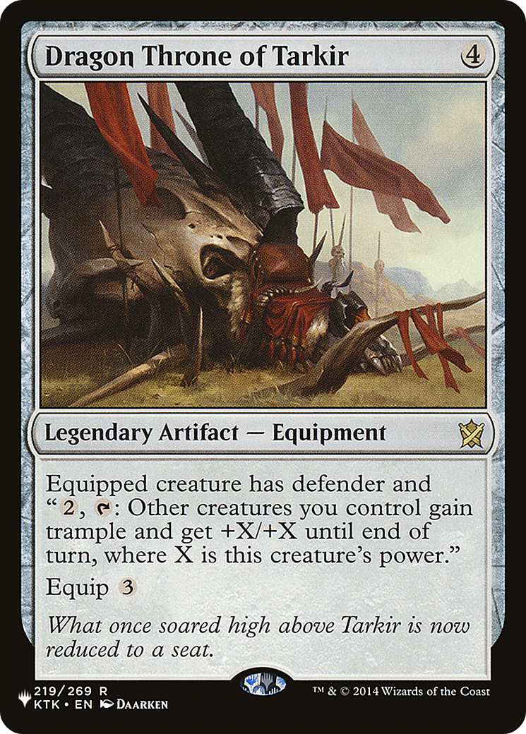 Dragon Throne of Tarkir (PLIST-1081) - The List - Premium MTG Single from Wizards of the Coast - Just $0.44! Shop now at Game Crave Tournament Store