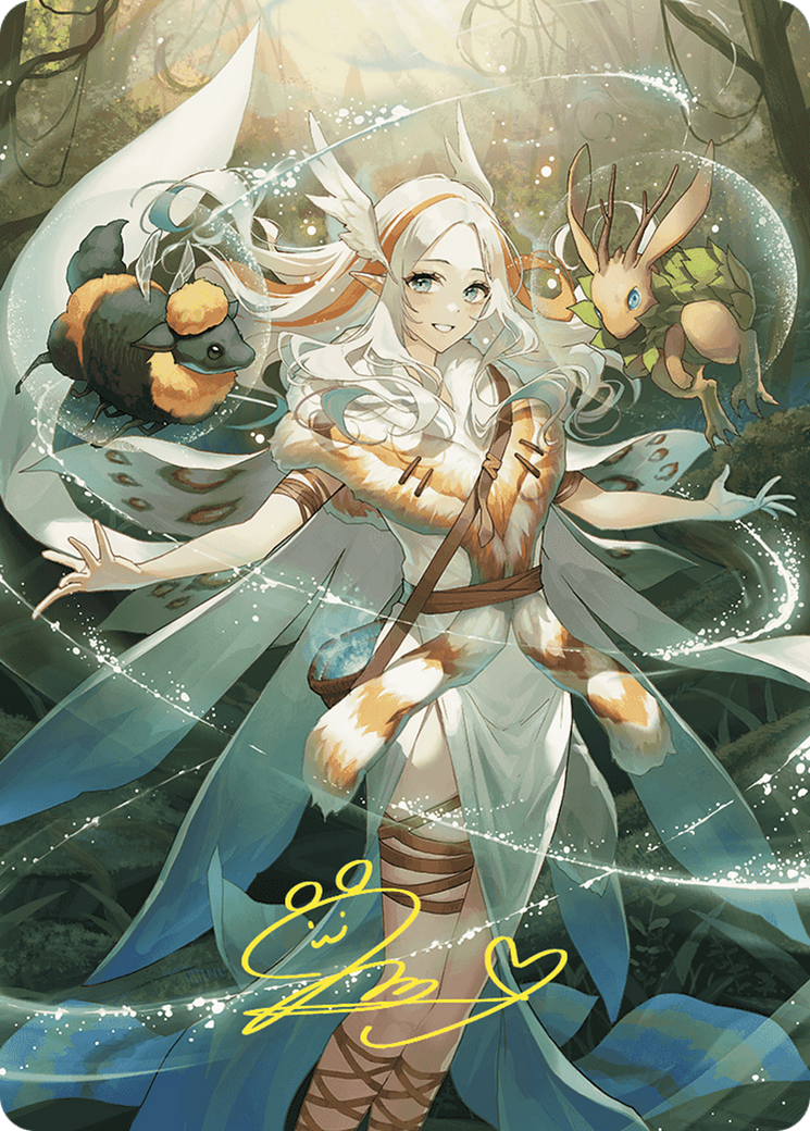 Greater Auramancy // Greater Auramancy (AWOE-076) - Wilds of Eldraine Art Series (Borderless) Foil - Premium MTG Single from Wizards of the Coast - Just $0! Shop now at Game Crave Tournament Store