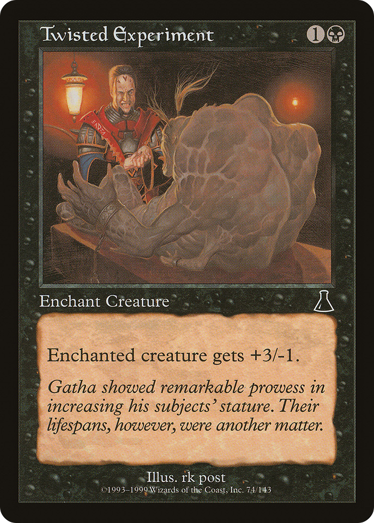 Twisted Experiment (UDS-074) - Urza's Destiny - Premium MTG Single from Wizards of the Coast - Just $0.08! Shop now at Game Crave Tournament Store