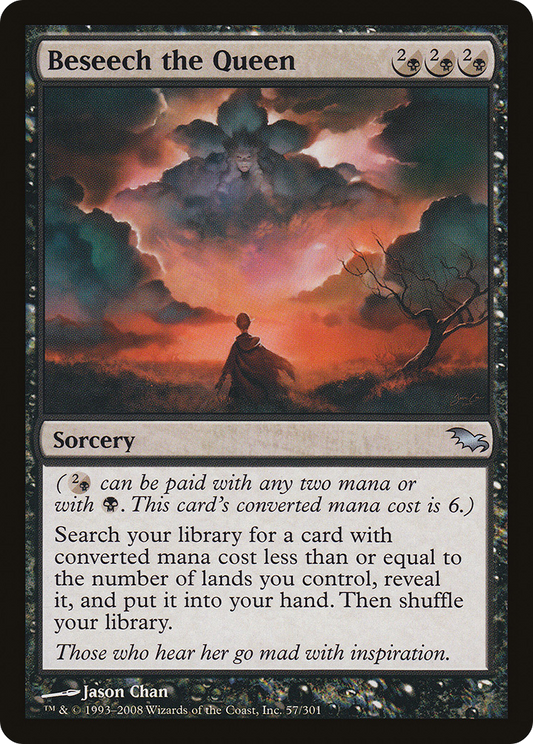 Beseech the Queen (SHM-057) - Shadowmoor - Premium MTG Single from Wizards of the Coast - Just $0.65! Shop now at Game Crave Tournament Store